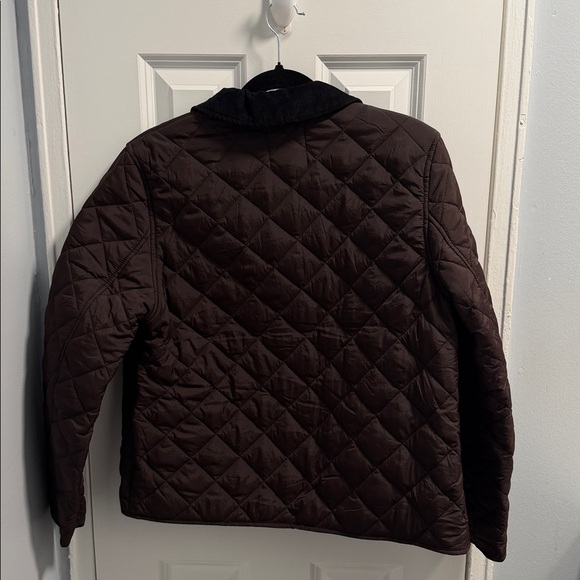 H&M Dark Brown Quilted Utility Jacket - Picture 5 of 5